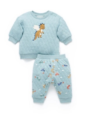 Purebaby - Dragon Quilted Track Set