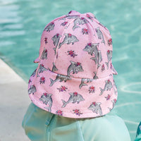 Thumbnail for Bedhead  - Swim Legionnaire Flap Beach Hat - Dolphin