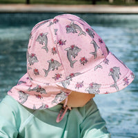 Thumbnail for Bedhead  - Swim Legionnaire Flap Beach Hat - Dolphin