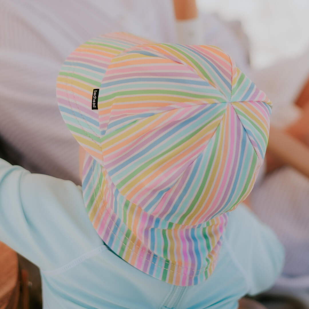 Bedhead  - Kids Swim Legionnaire Hat - Rainbow