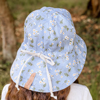 Thumbnail for Bedhead  - Wanderer Panelled Bucket Sun Hat - Daisy