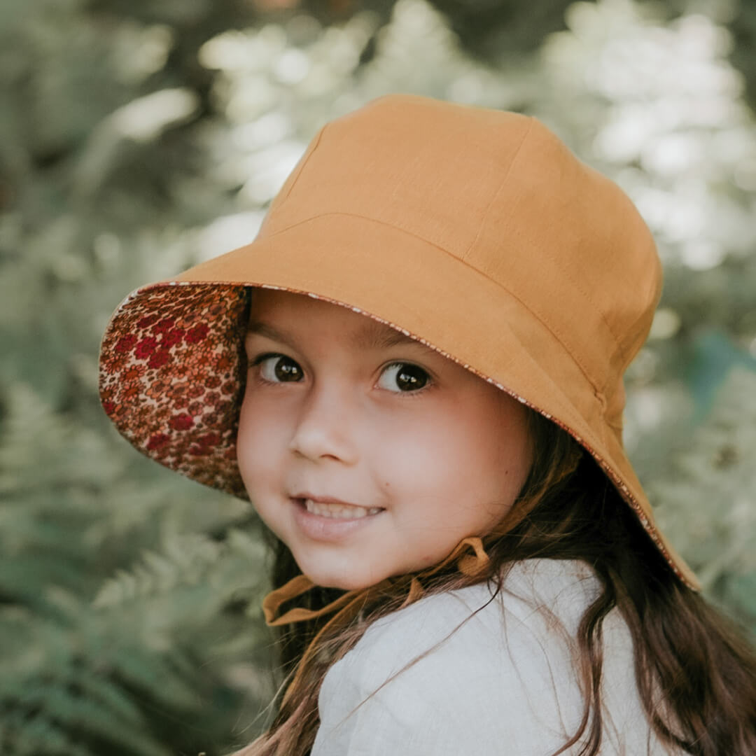 Bedhead Hat - Wanderer Reversible Sunhat - Melody/Maize