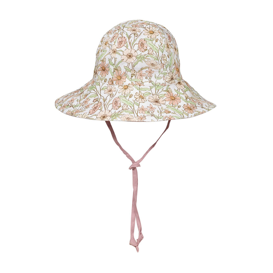 Bedhead Hat - Wanderer Reversible Sunhat - Poppy/Rosa