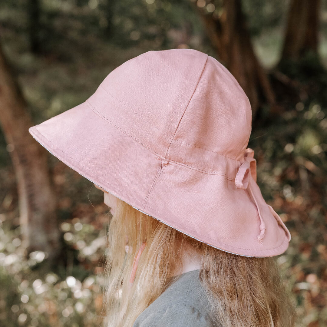 Bedhead  - Wanderer Panelled Bucket Sun Hat - Provence
