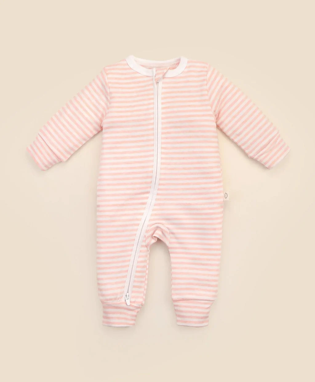 Lummi In Colour - Organic Cotton Zip Growsuit