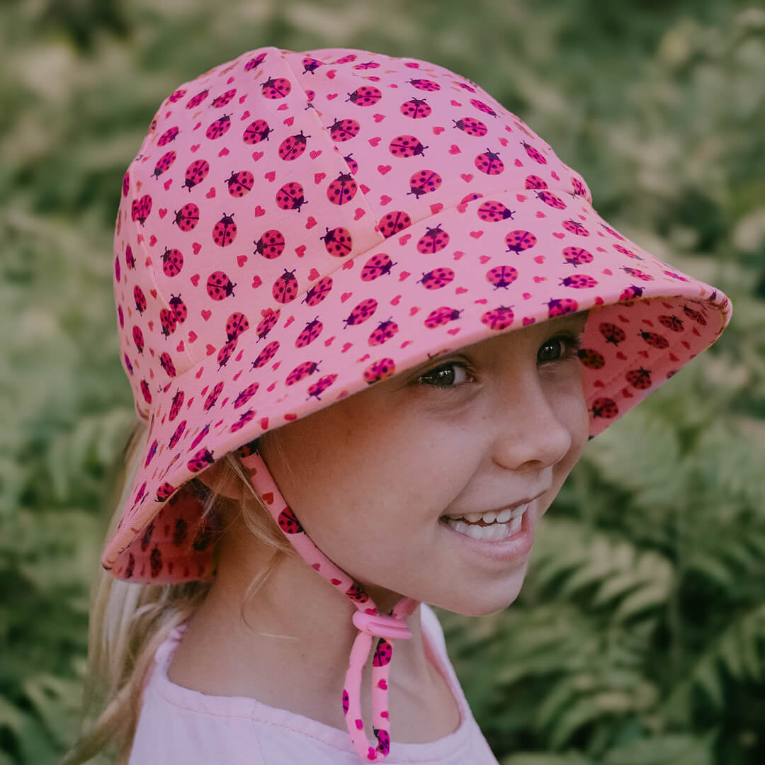 Bedhead  - Ponytail Bucket Sun Hat - Ladybug