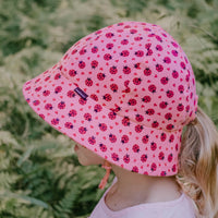 Thumbnail for Bedhead  - Ponytail Bucket Sun Hat - Ladybug