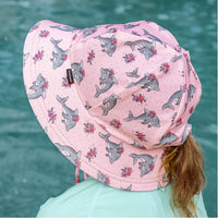 Thumbnail for Bedhead  - Ponytail Swim Bucket Hat - Dolphin