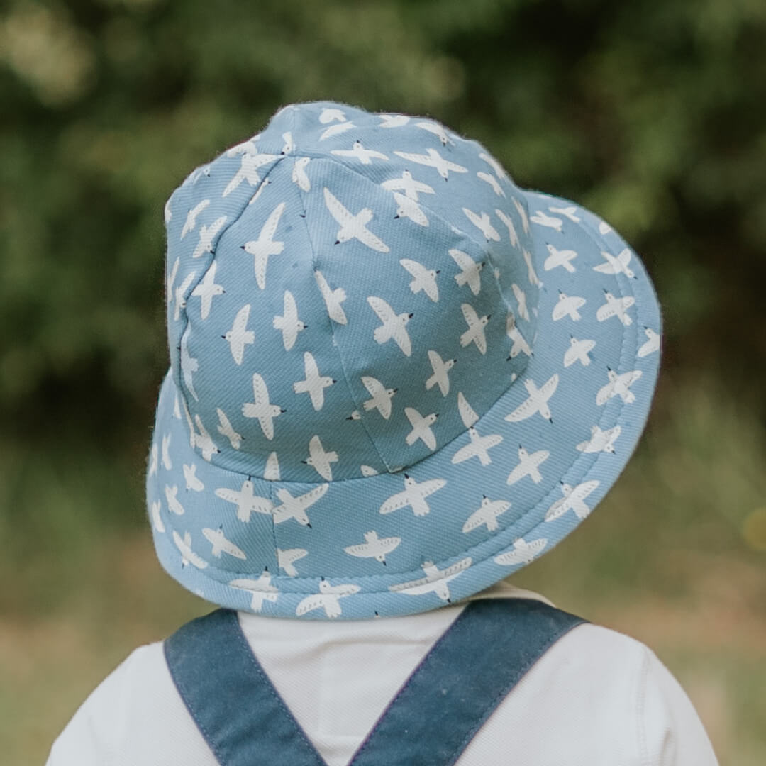 Bedhead Hat - Toddler Bucket Sun Hat - Birdie