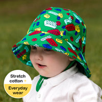 Thumbnail for Bedhead  - Toddler Bucket Sun Hat - Blocks