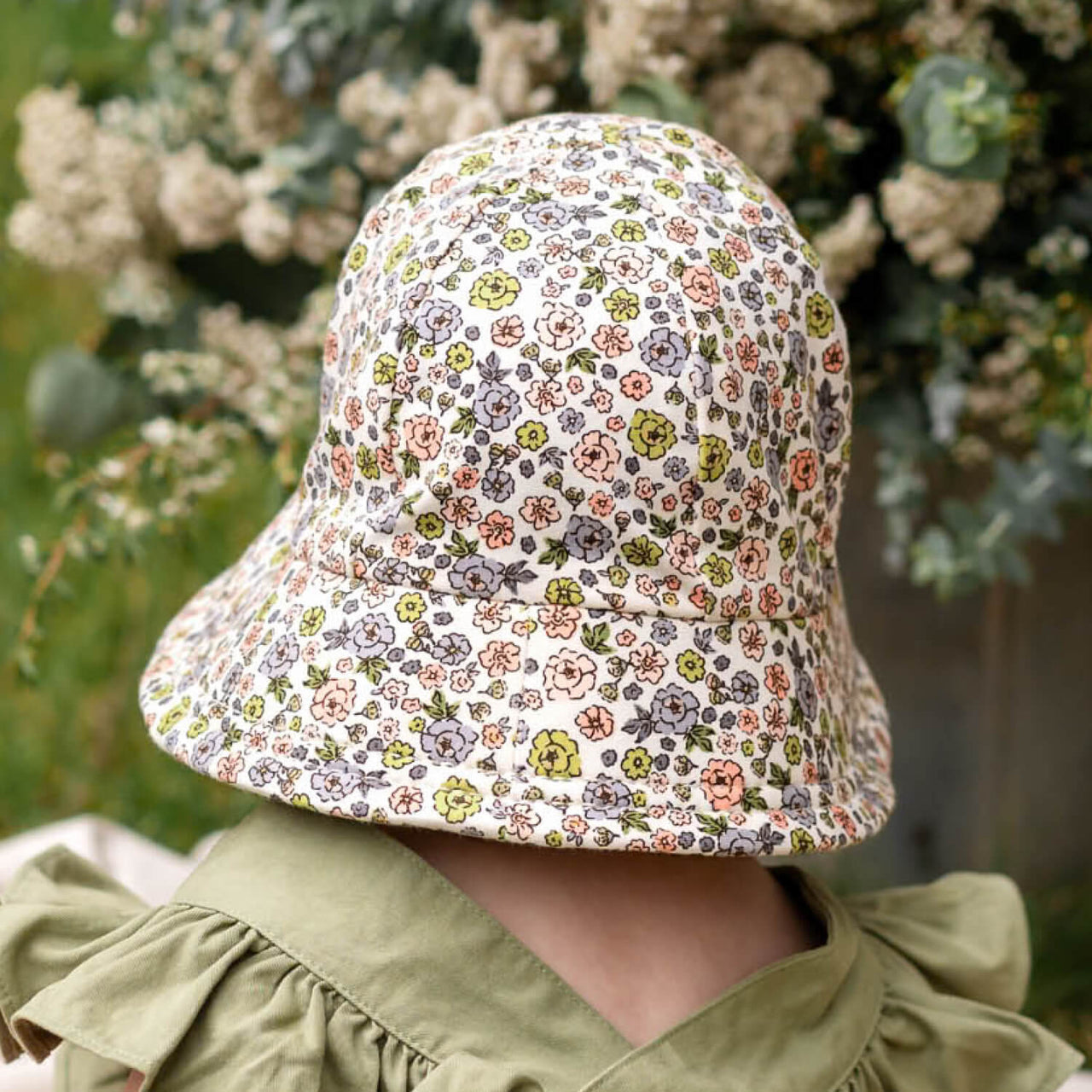 Bedhead  - Toddler Bucket Sun Hat - Floret