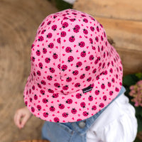 Thumbnail for Bedhead  - Toddler Bucket Sun Hat - Ladybug