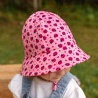 Thumbnail for Bedhead  - Toddler Bucket Sun Hat - Ladybug