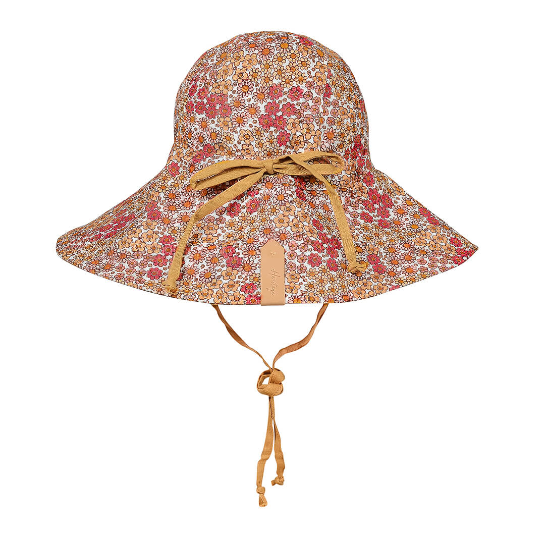 Bedhead Hat - Sightseer Wide Brim Reversible Sunhat - Melody/Maize